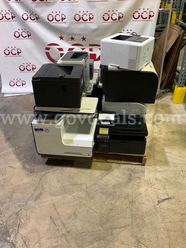 Printers, HP (12 UNITS) - POWER ON