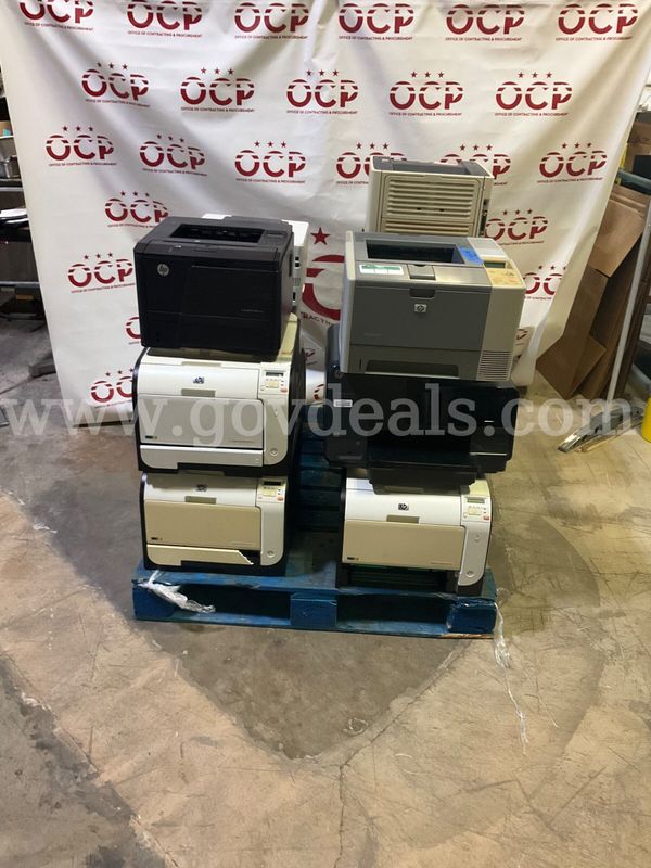 HP Printers (12 UNITS) - POWER ON