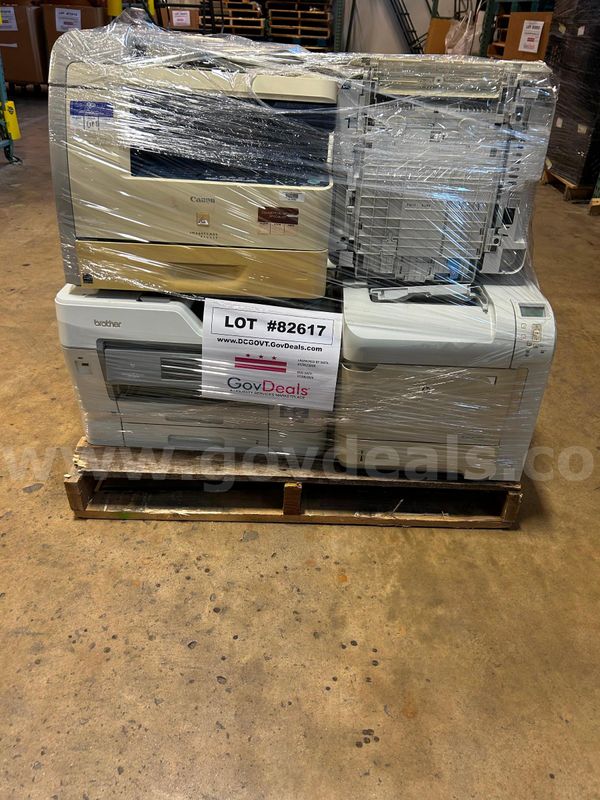 Printers, HP (9 UNITS) - POWER ON