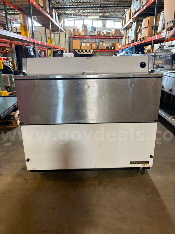 True TMC-49-DS-SS-HC Milk Cooler w/ Dual Top & Side Access