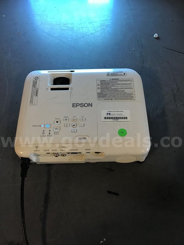 Powered on Projectors 3 units