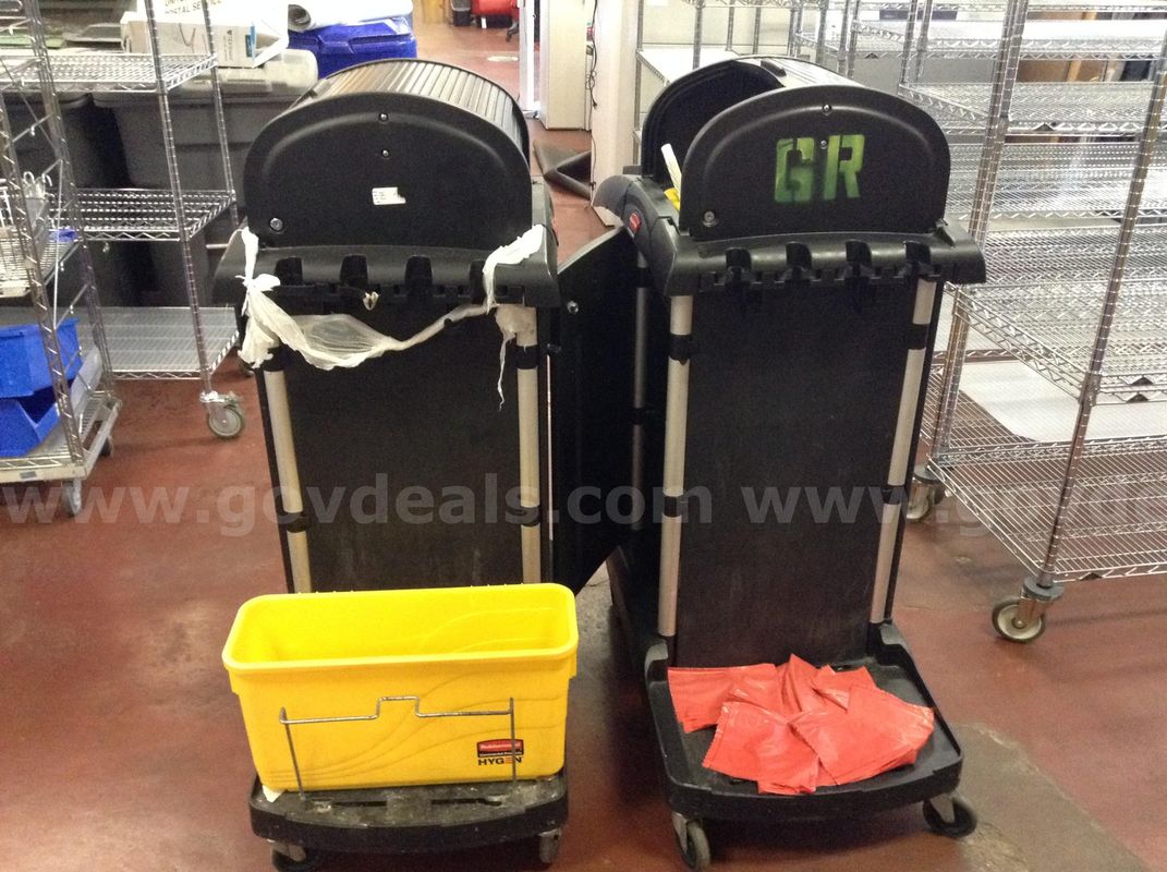 Rubbermaid Janitorial Housekeeping Cart(2 UNITS)