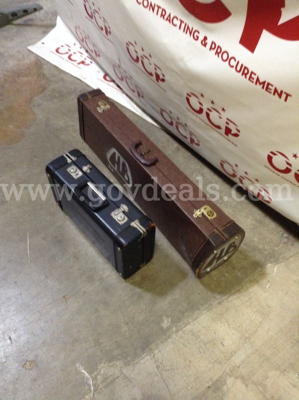 Musical Instruments - Locked Cases Instruments Inside