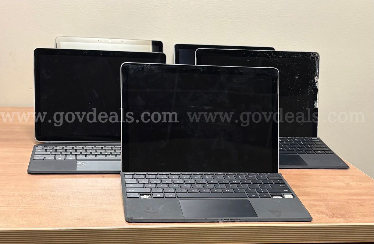Non Working Microsoft Surface Go Tablets 47 Units W/Keyboards