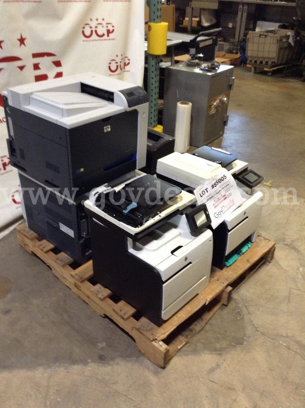 HP Printers (6 UNITS) - POWER ON