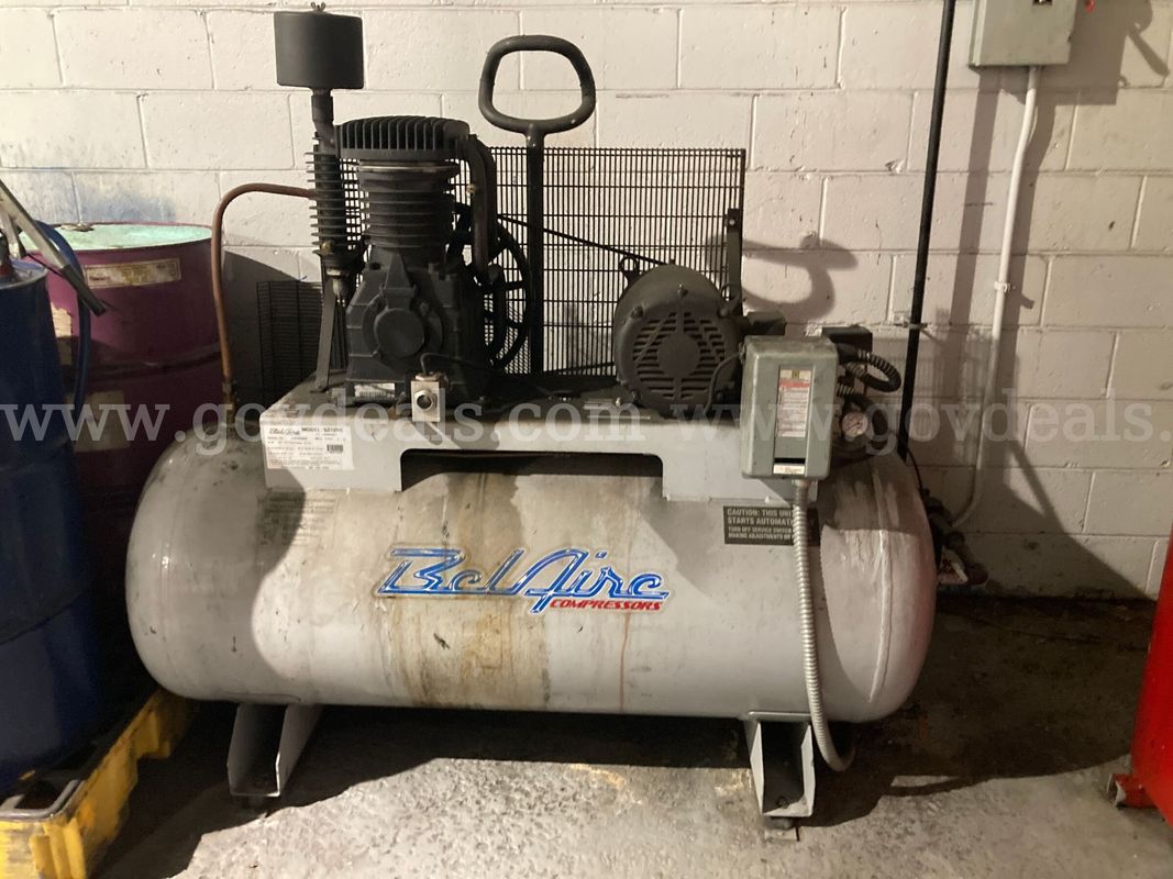Bel Aire 5312HE Compressor - 10HP / 120 Gallon - Horizontal