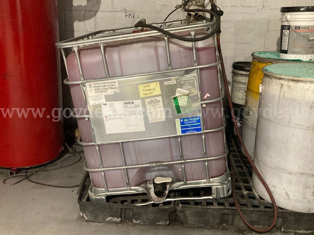 275 gallons of Valvoline Zerex HD Extended Life 50/50 Antifreeze