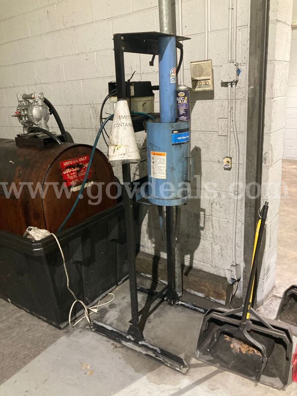OTC Model B Oil Filter Crusher - 25ton capacity