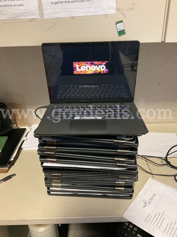 POWERED ON LENOVO LAPTOPS - 15 units