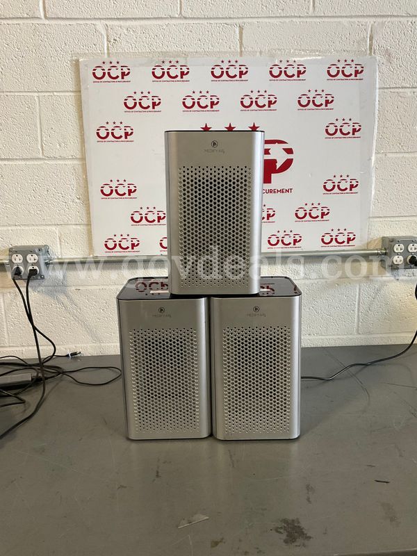 MEDIFY AIR PURIFIER AIR FILTERS - 3 UNITS
