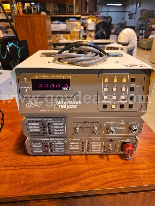 TIMETER RT - 200 CALIBRATION ANALYZER