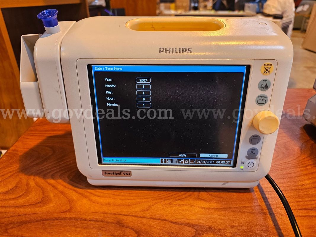 PHILLIPS SURESIGNS VS3 - PATIENT VITAL SIGNS MONITOR