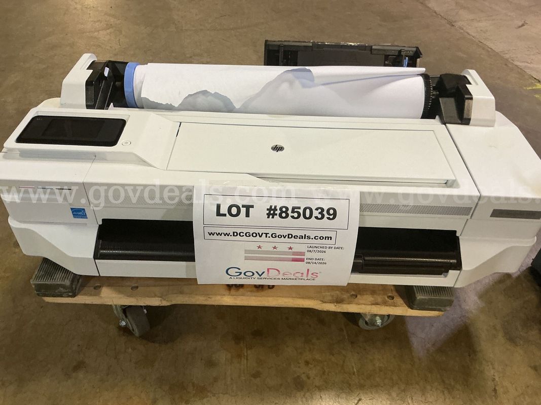 HP DESIGNJET T125 PRINTER (POWER ON) (1 of 12)