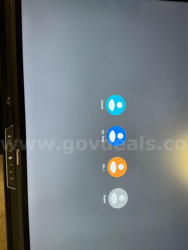 Promethean Smart Board (POWER ON)