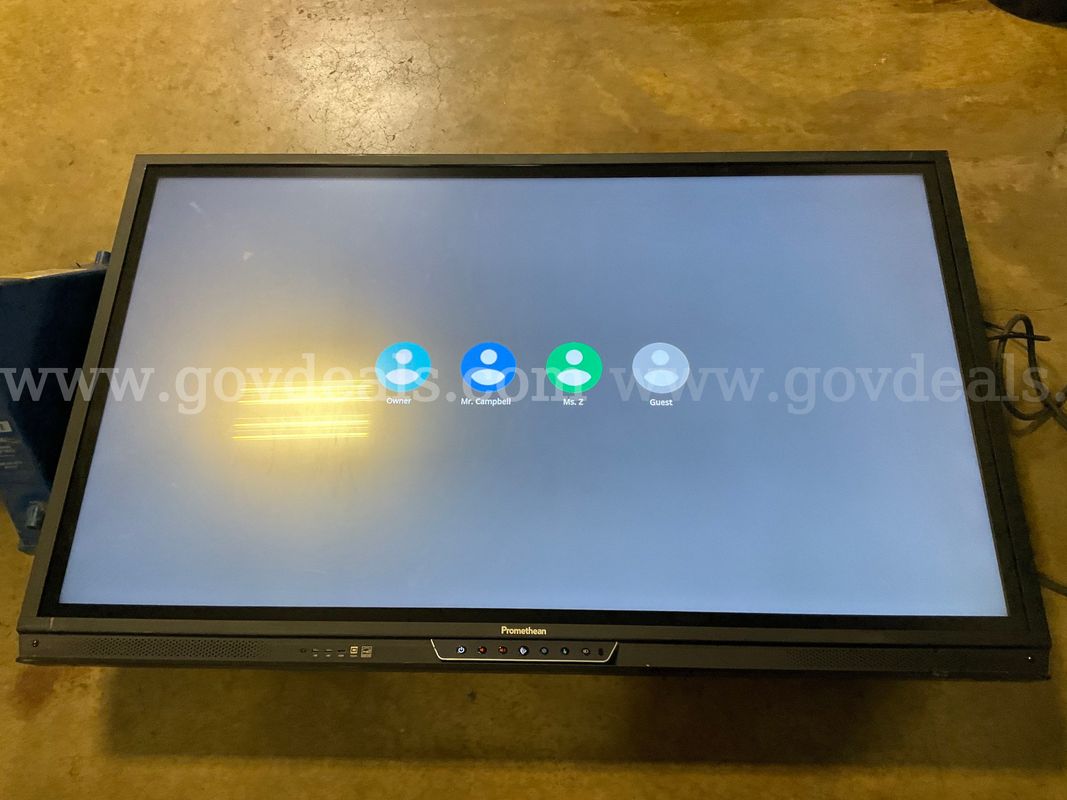 Promethean Smart Board (POWER ON)