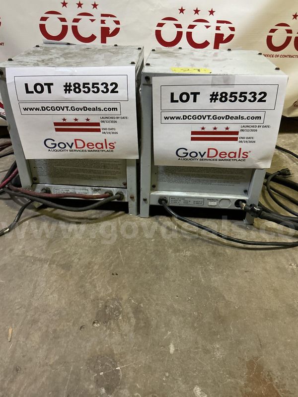 LITTLE GIANT/YUASA GENERAL BATTERIES - 2 UNITS