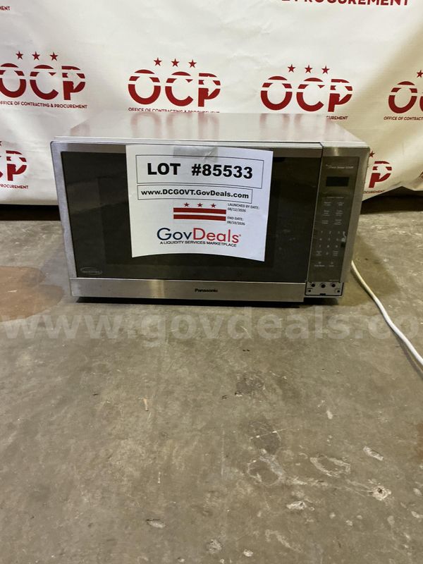 PANASONIC MICROWAVE (POWER ON)