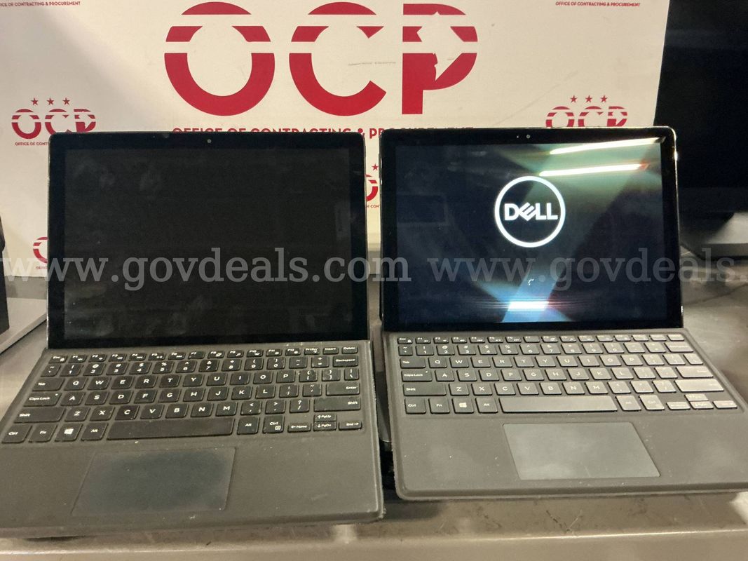 DELL LATITUDE 5285 TABLETS W/ KEYBOARDS (POWER ON)