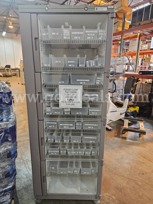 Carefusion Universal 601 Supply Cabinet No Keys -120V, 60Hz, 3Amps