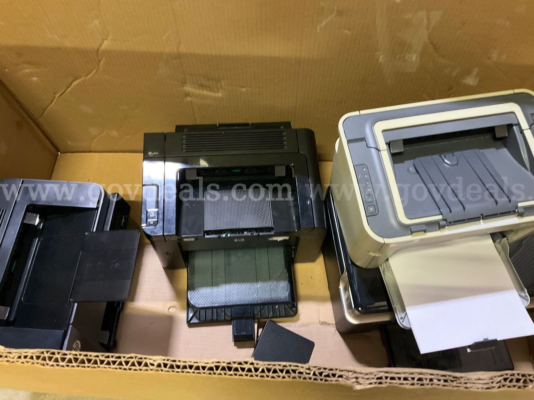 LOT OF 4 PRINTERS - POWER ON