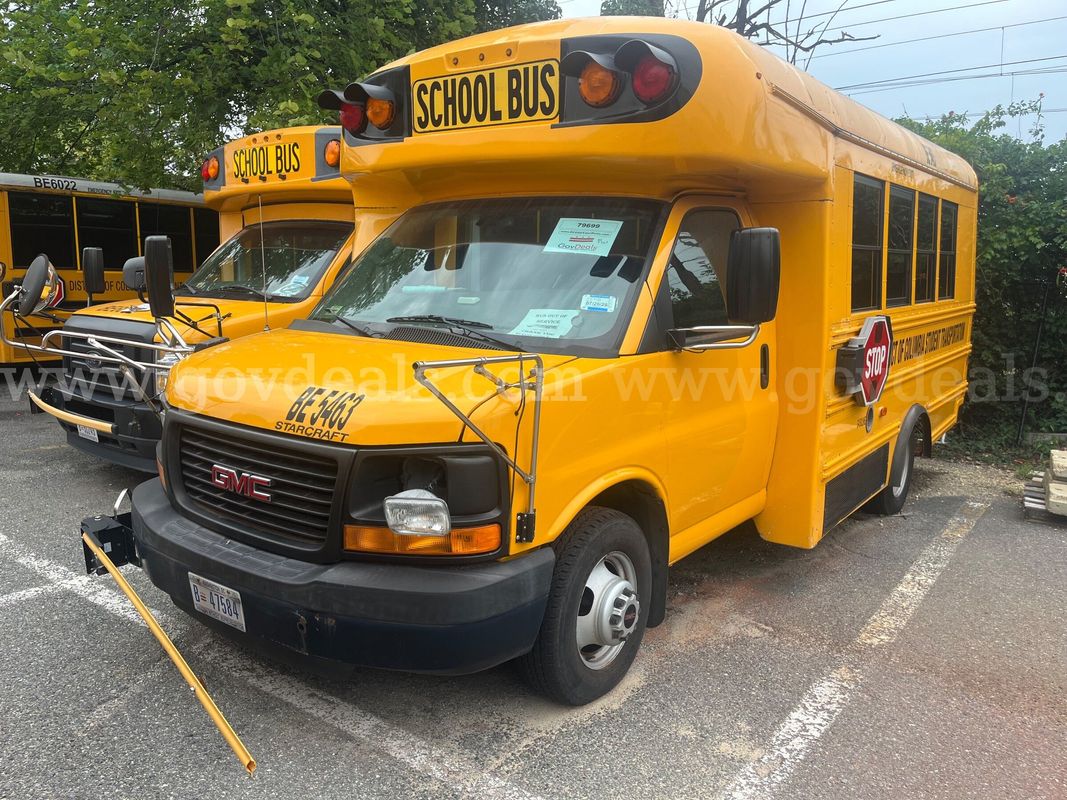 2013 GMC Savana School Bus