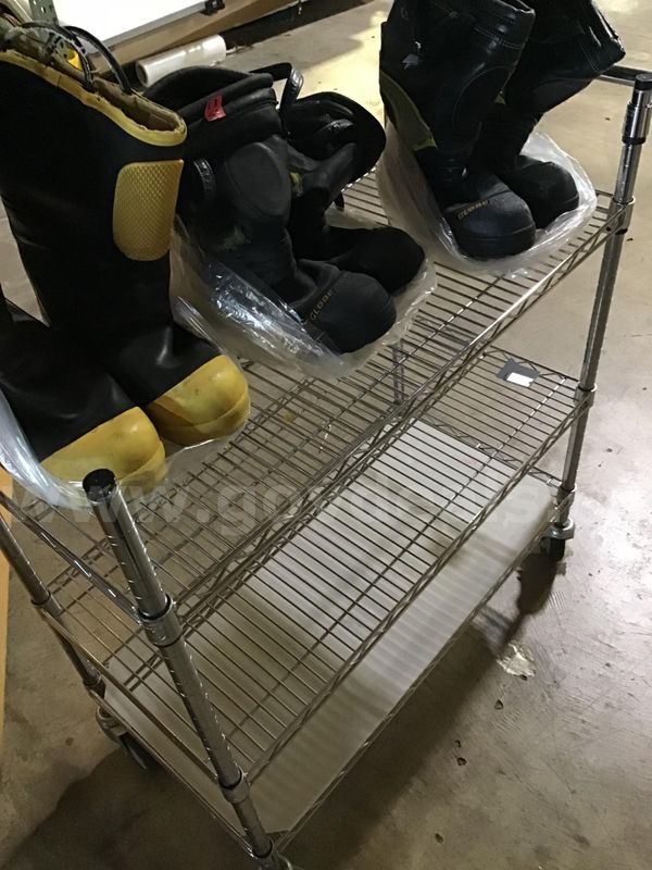 Fire Fighter Boots Various Sizes (15 PAIR)