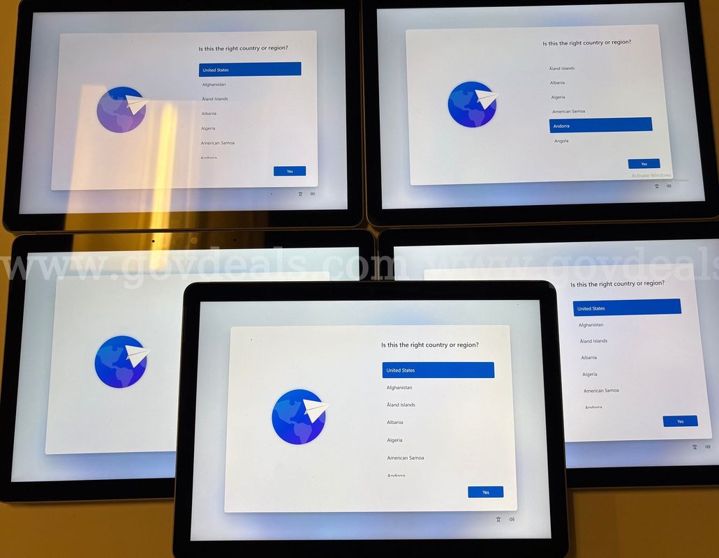 Microsoft Surface Go Tablets 51 Units