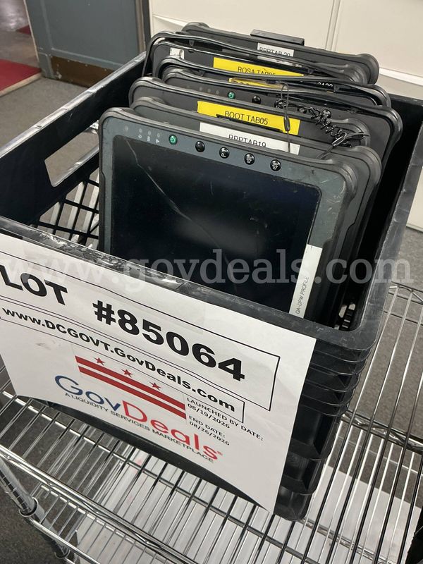GETAC TABLETS - 9 UNITS