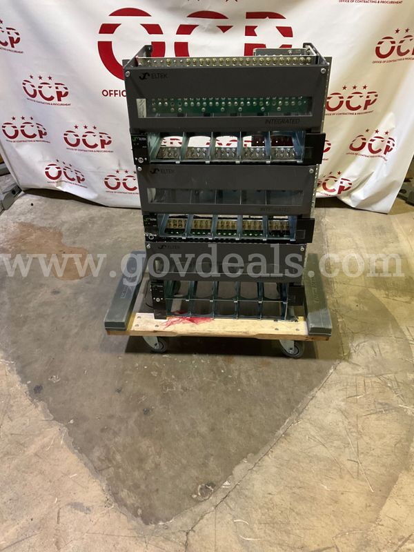Lot of 3 ELTEK VALERE COMPACT POWER SHELFS