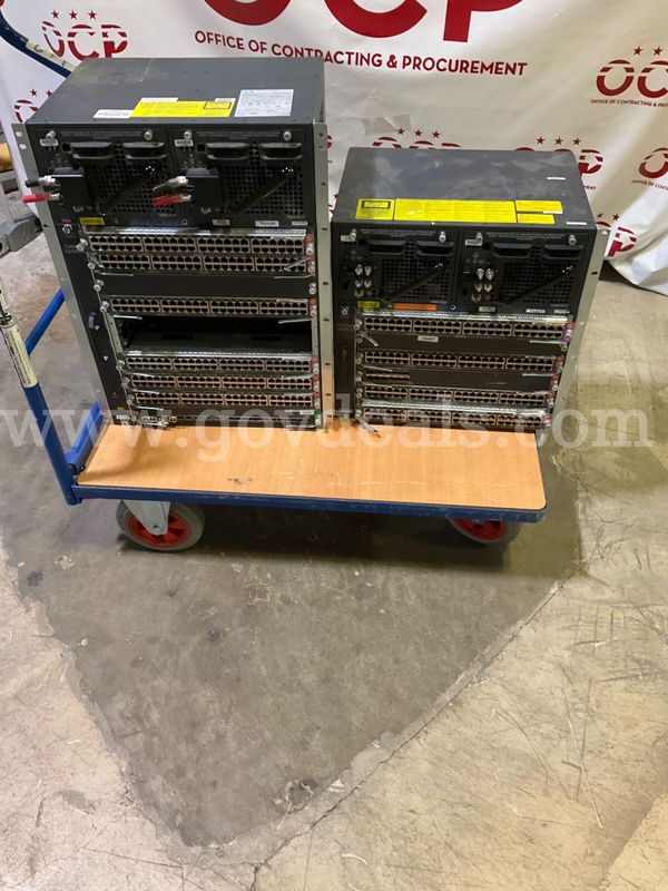Lot Of 2 Cisco Catalyst 4500- E Series/4500+E Series