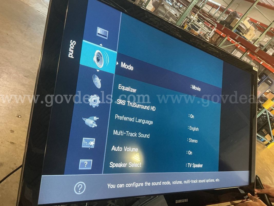 SAMSUNG TV (POWER ON)