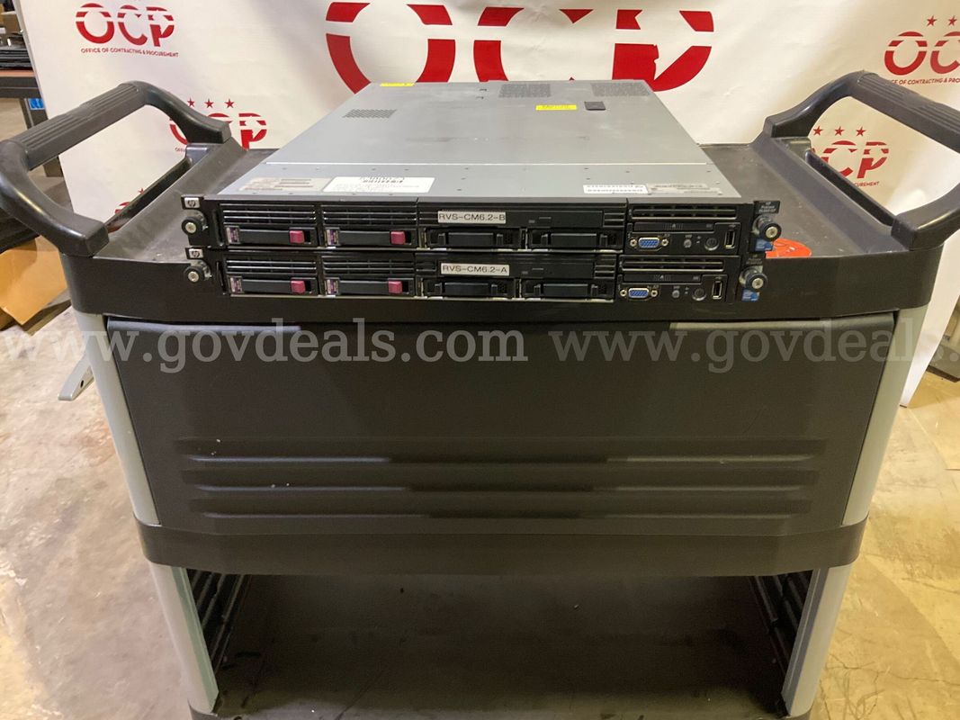 Lot Of 2 Hp Servers