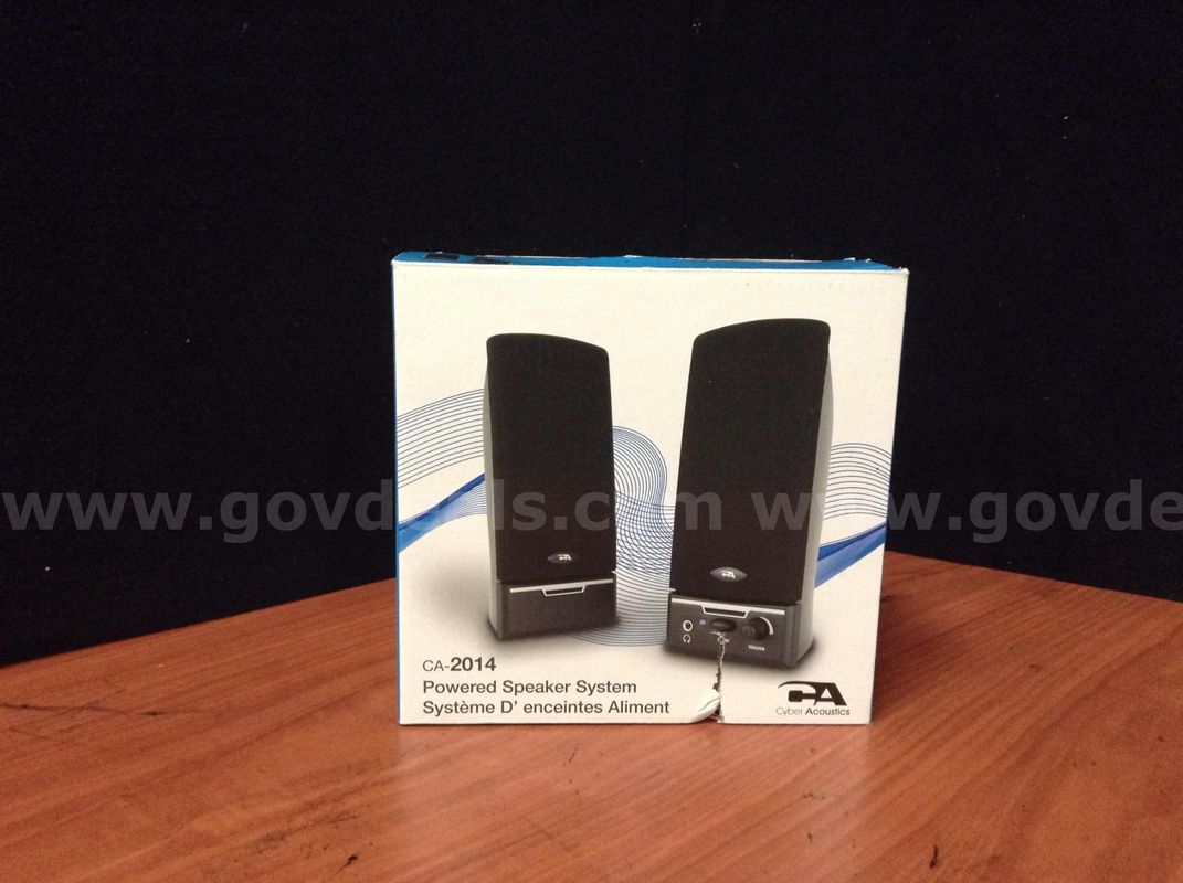 COMPUTER SPEAKERS (4 PAIRS)