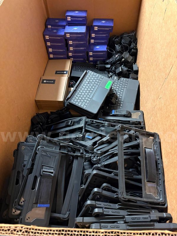 Microsoft Surface GO Chargers, Keyboards, Cases, and Pens - 100 Units ea.