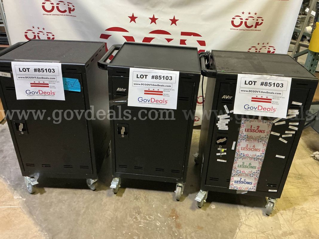 Mobile Charging Cart 3 UNITS