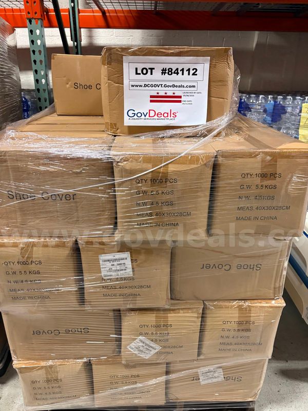 Shoe covers - Lot of 44,000 - New
