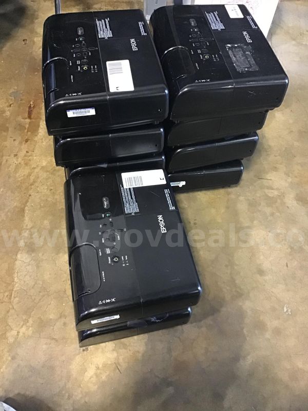 Powered on Projectors 12 units