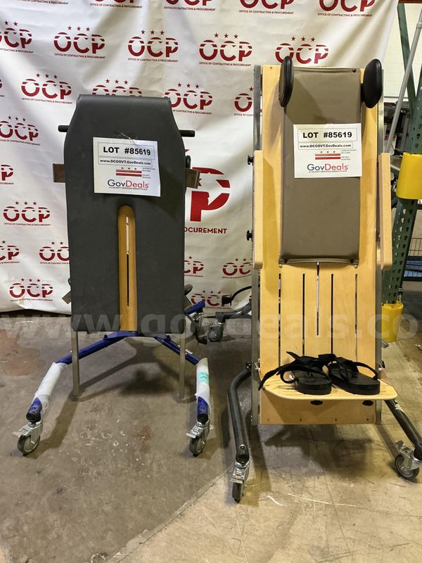 2 Rifton Supine Standers