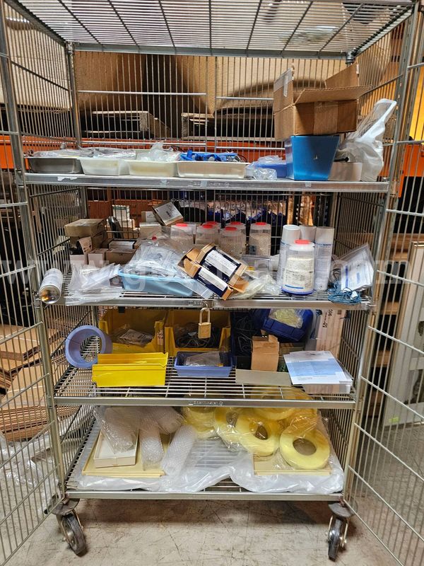 Miscellaneous Medical Supplies - W/Metal Rack On Wheels Included