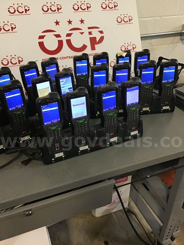 Honeywell Data Collection Terminals With Chargers (20 Units)