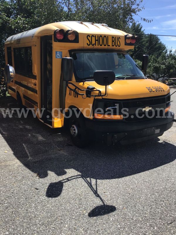 2014 Chevrolet Express -School Bus-No Key
