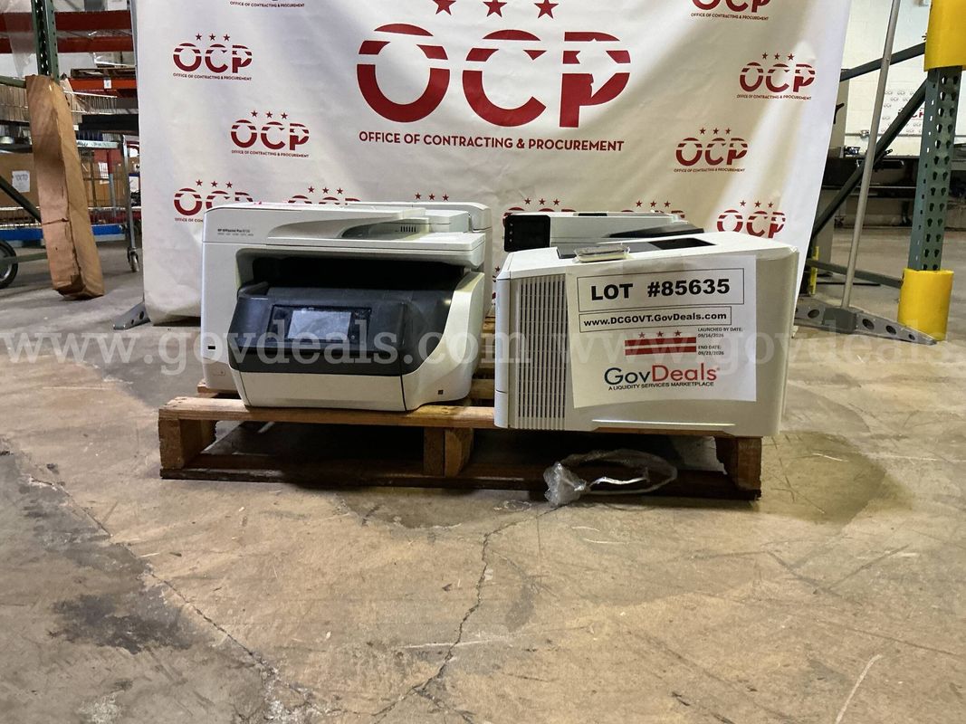 -6 Hp Printers (Power On)