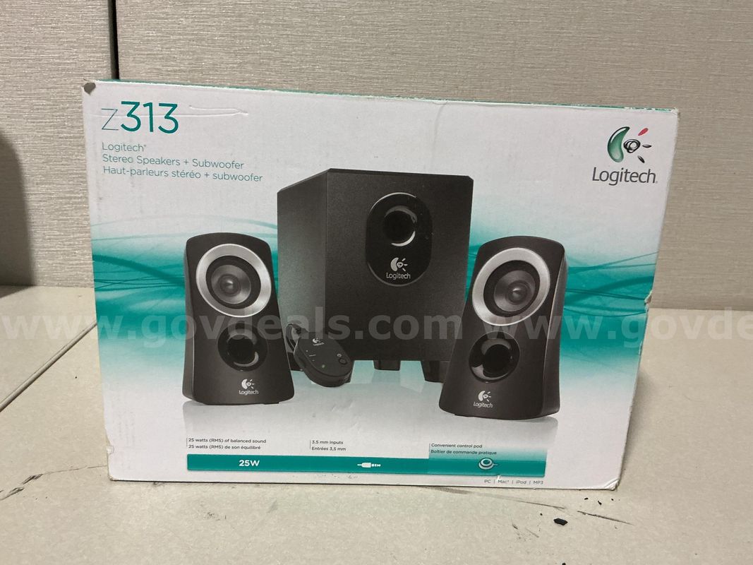 LOGITECH STEREO SPEAKERS WITH SUBWOOFER