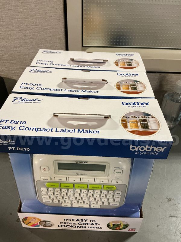 Brother Label Makers - 3 Units - New
