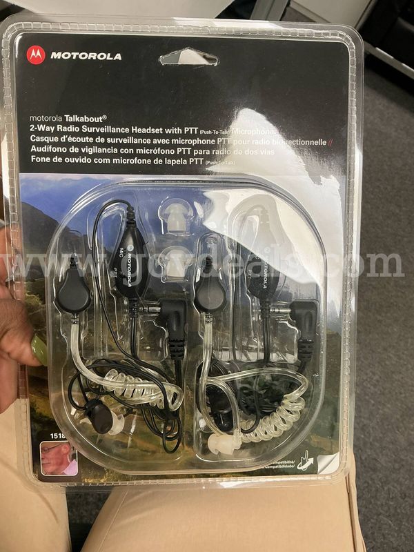 (New) Motorola Talkabout 2 Way Radio Headsets - 7 Units