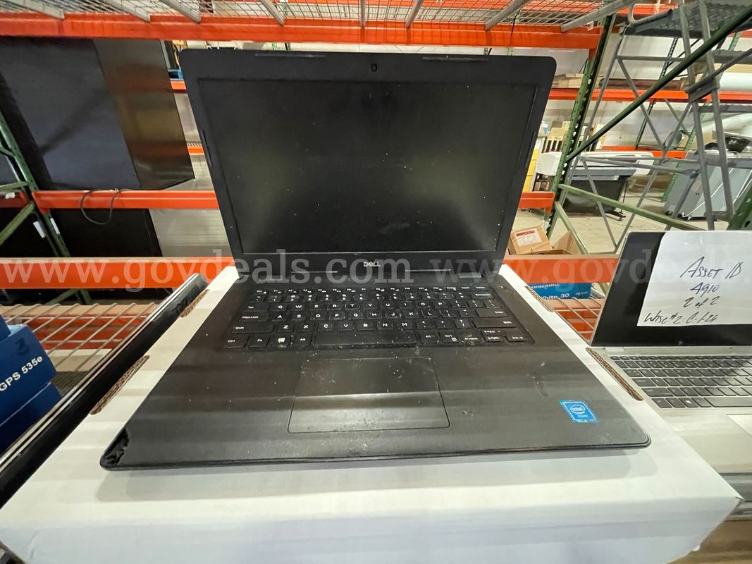 Lot of Dell Latitude business-class laptop computers. .