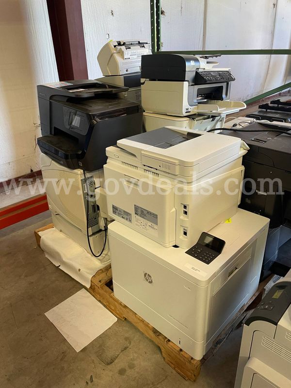 1 LOT HP Mixed Printer and Multifunction Devices