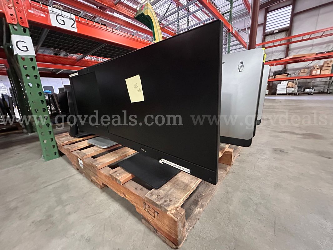 3 Pallet Of Dell Monitors .-Count Of 50 Minimum