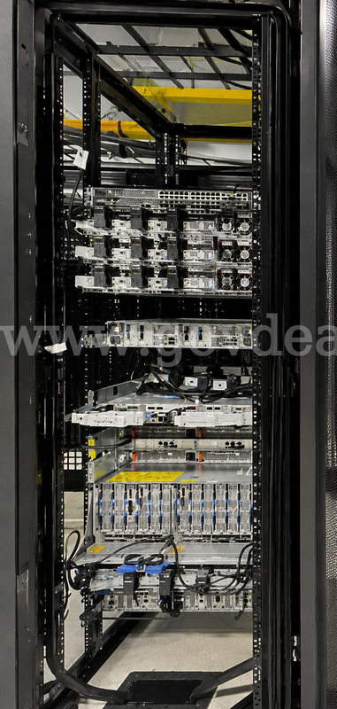 [1] LOT OF DATA RACK CENTER -TOWERS - DELL SERVERS -GROUPING RACK #2&3