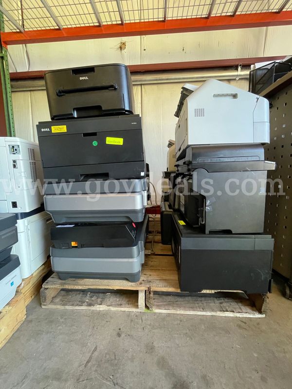 SALE !!!!!!!!! [2] FOR 1 PALLETS OF Mixed Printers and Multifunction Devices